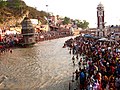 Ganga Dussehra celebration at Haridwar in 2005