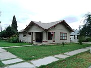 The C.M. Wood House was built in 1919 and is located at 7222 N. 58th Drive. It belonged to G. W. Protzman and later to Mr. Wood a prominent Glendale pharmacist.