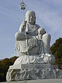 位于日本青森县恐山的地蔵菩萨石像