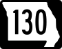 Route 130 marker