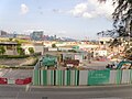 俯瞰宋皇台站主体工程（2015年6月）