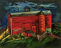 "The Red Barn", by Lucille Wallenrod, Oil