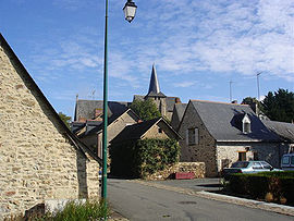 The church of Saint Martin in Thorigné-d'Anjou
