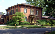 A home in the historic district.