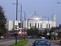 The Baitul Futuh from London Road, Morden