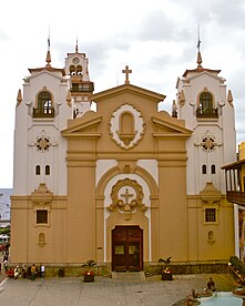 Facade of basilica