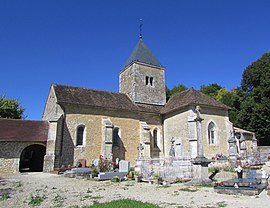 The church in Briaucourt