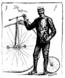 Sketch of Capital Bicycle Club uniform, 1883