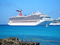 Cruise Ship, Carnival Conquest Docked 2006