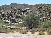 Cave Creek's Black Mountain.