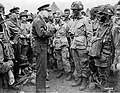 Eisenhower with Paratroopers