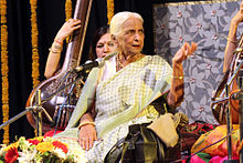 Devi performing in Bharat Bhavan, Bhopal (July 2015)