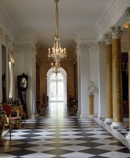 Hallway in British Ambassador's residence Washington, D.C. (1928)