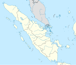 Semangka Bay is located in Sumatra