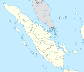 伯里拉-贝里提火山在苏门答腊的位置