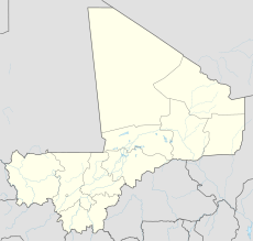 阿尔及利亚航空5017号班机空难在马里的位置