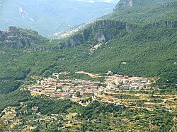 Panorama of Osini