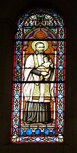 Chapel window, Saint Vincent de Paul