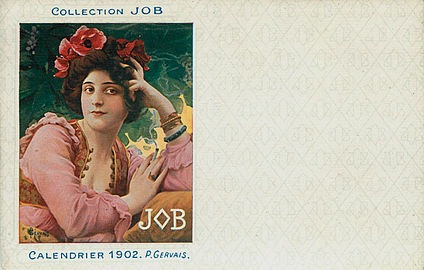Paul Jean Gervais, 1902 postcard