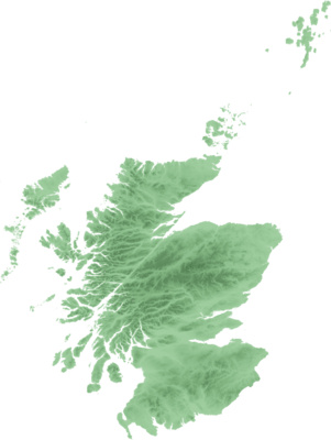 Location map Scotland relief 2