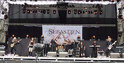 Sebastien + guests at Masters of Rock 2012