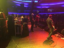 Sprung Monkey on stage at the Hollywood Palladium March 10, 2016