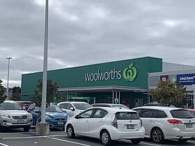 Newly rebranded Christchurch Airport Woolworths (April 2024)