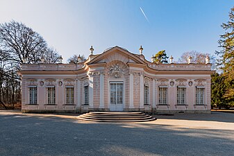 Amalienburg, Nymphenburg Palace Park, Munich, Germany, by François de Cuvilliés, 1734–1739[162]