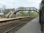 Footbridge at New Mills Station