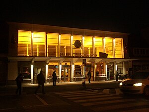 苏瓦松站夜景（2013年11月）