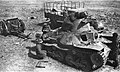 被苏军俘获的九五式轻型坦克，图片摄于诺门罕战役后