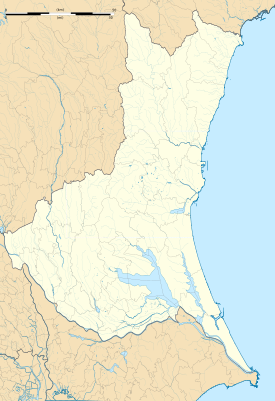 Location map Japan Ibaraki