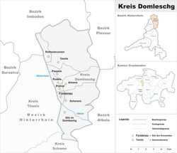 Location of Kreis Domleschg