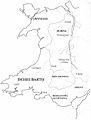Image 9Medieval kingdoms of Wales shown within the boundaries of the present day country of Wales and not inclusive of all (from History of Wales)