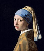 扬·弗美尔画的《戴珍珠耳环的少女》