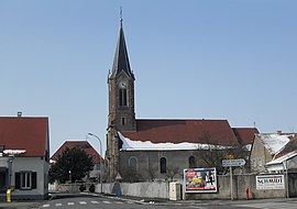 The church in Obersaasheim