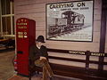 Platform scene - Steam Museum, Swindon
