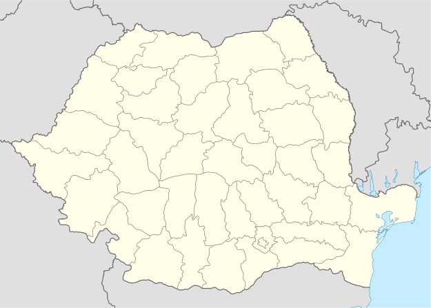 1976–77 Divizia A is located in Romania