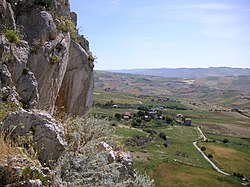 Landscape at Mussomeli