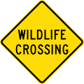 (MR-WDO-22) Wildlife Crossing (used in Western Australia)