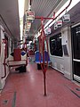 Tram interior