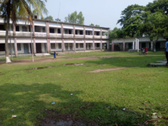 Full view of the school from the East side