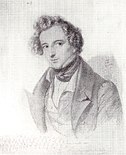 Felix Mendelssohn in 1833