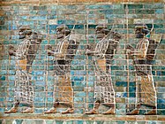 塔查拉遗迹的檐弓箭手壁画，阿契美尼德王朝，公元前510年