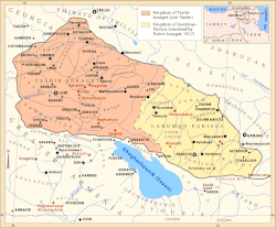 Kingdom of Tashir-Dzoraget c. 1017 A.D.