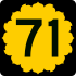 71号堪萨斯州州道 marker