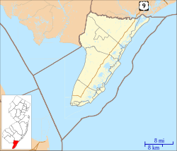 Strathmere is located in Cape May County, New Jersey
