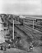 Ocean Avenue looking southeast from Pine Avenue, c. 1910