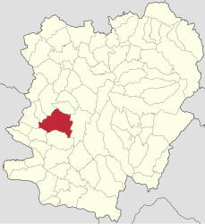 Location in Caraș-Severin County