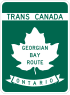 Trans-Canada Highway Georgian Bay Route shield